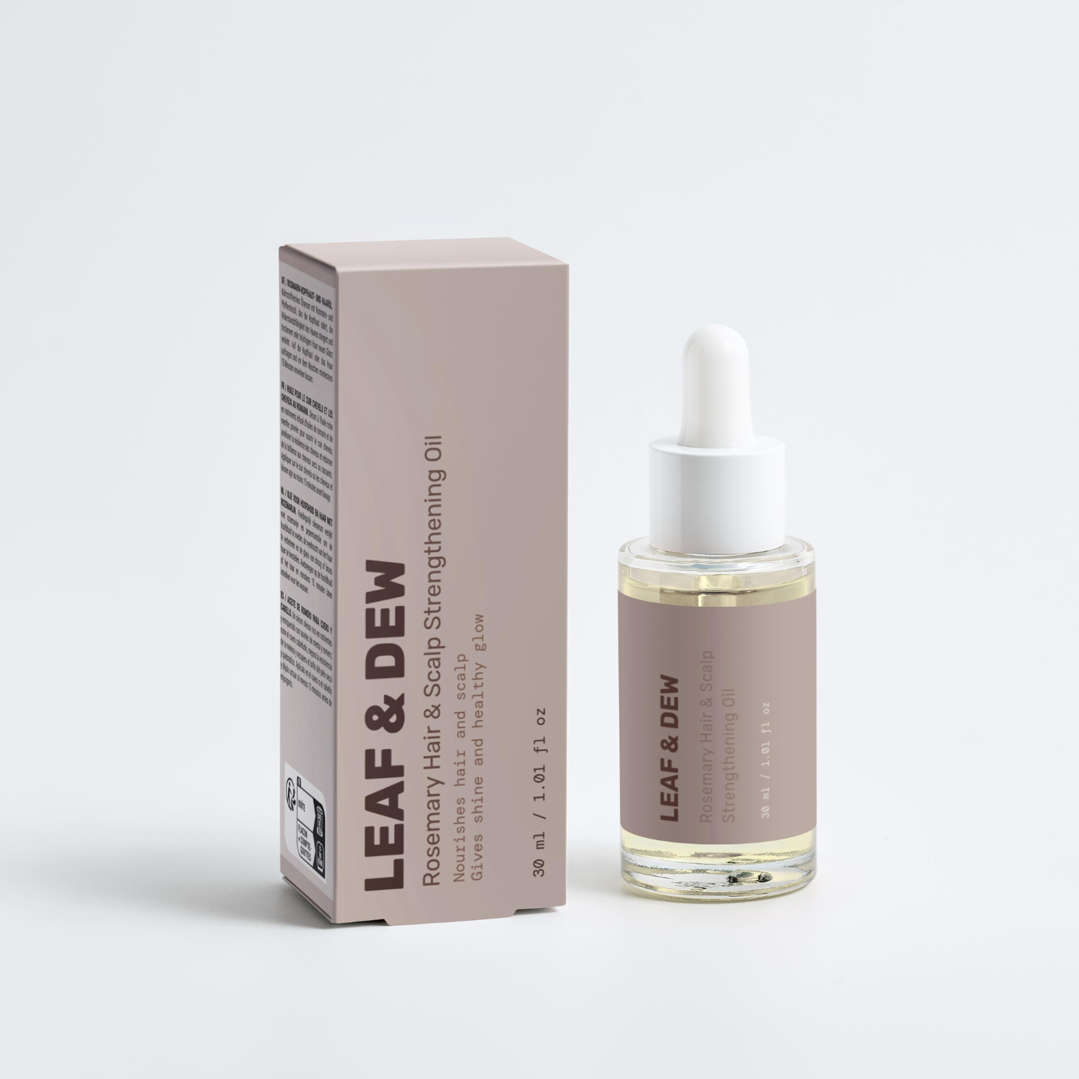 leaf & dew™ rosemary scalp hydration serum